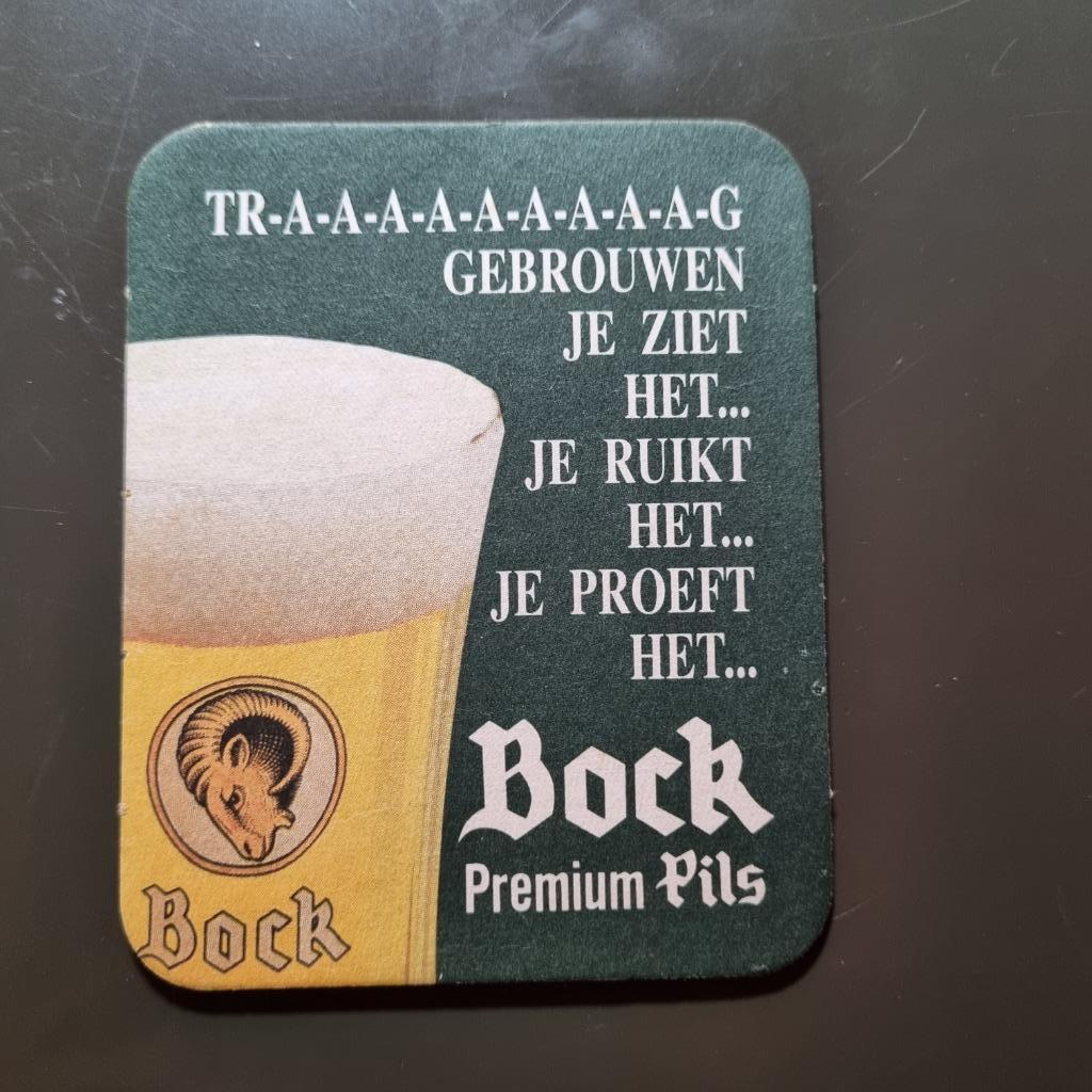 Sous Bock Bock (modèle 5), Ophalen of Verzenden, Gebruikt, Viltje(s), Overige merken