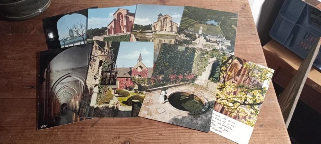 Lot de 9 cartes postales Abbaye Trappiste d'Orval, Enlèvement ou Envoi, Comme neuf, Autres types, Autres marques