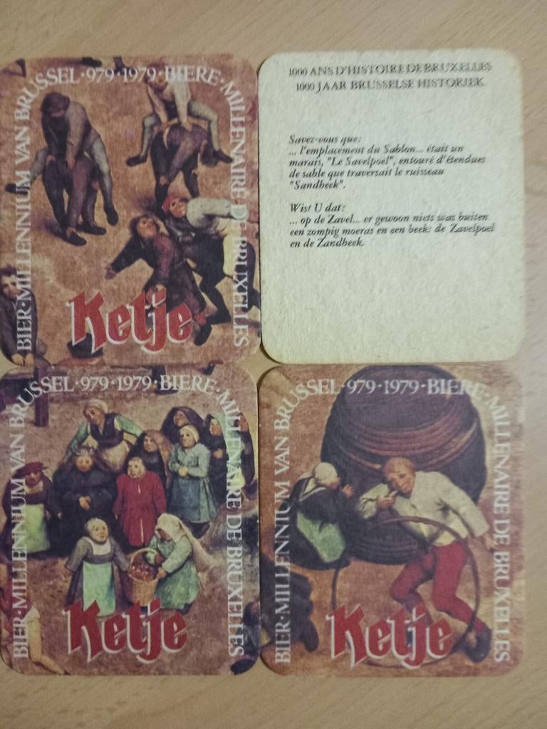 Bierviltjes Ketje (495), Verzamelen, Biermerken, Ophalen of Verzenden, Zo goed als nieuw