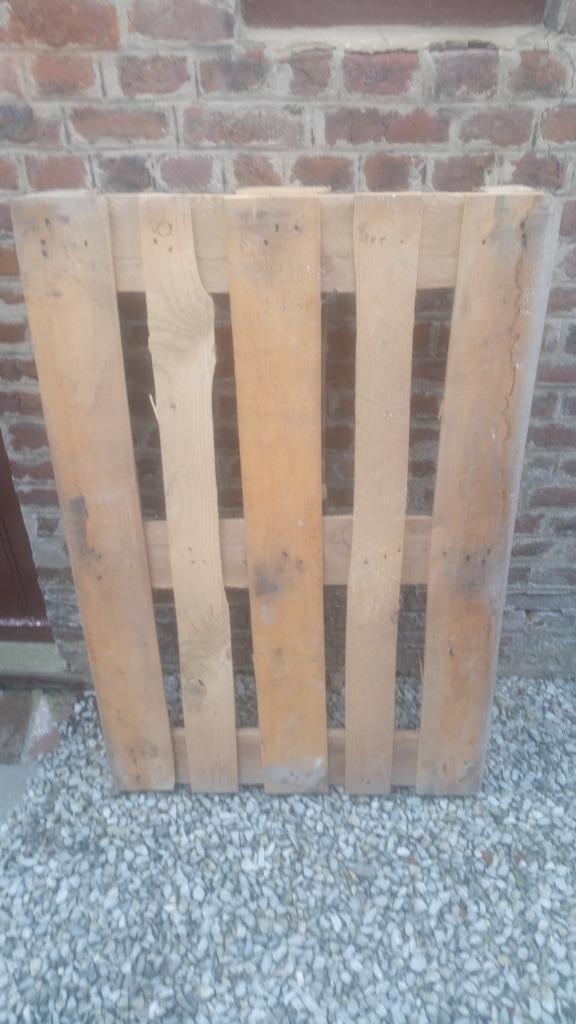 palettes en bois, Enlèvement, Utilisé, Palette