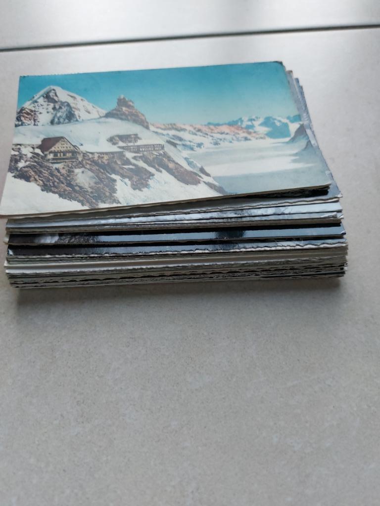 lot van 49 oude postkaarten van Zwitserland, Verzamelen, Verzenden