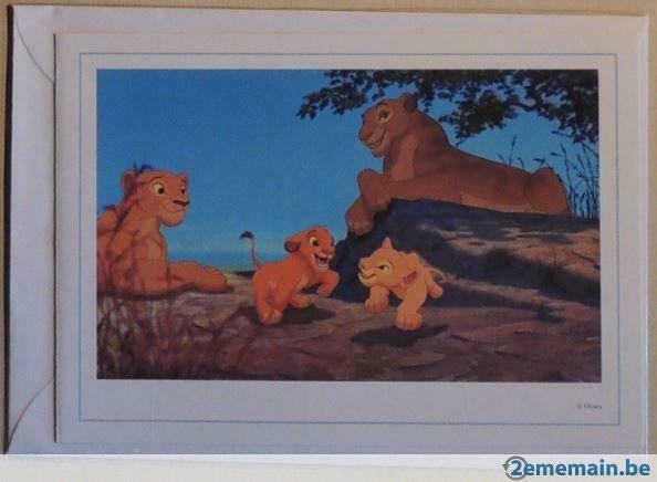 Postogram 94/J14 Roi Lion- Disney, Collections, Enlèvement ou Envoi, Non affranchie