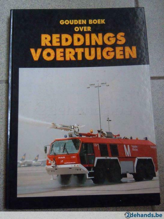 gouden boek over reddingsvoertuigen, Boeken, Nieuw
