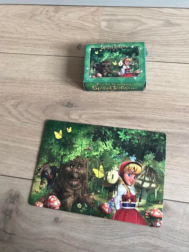 3 puzzels Sprookjesboom, Verzamelen, Efteling, Ophalen, Zo goed als nieuw