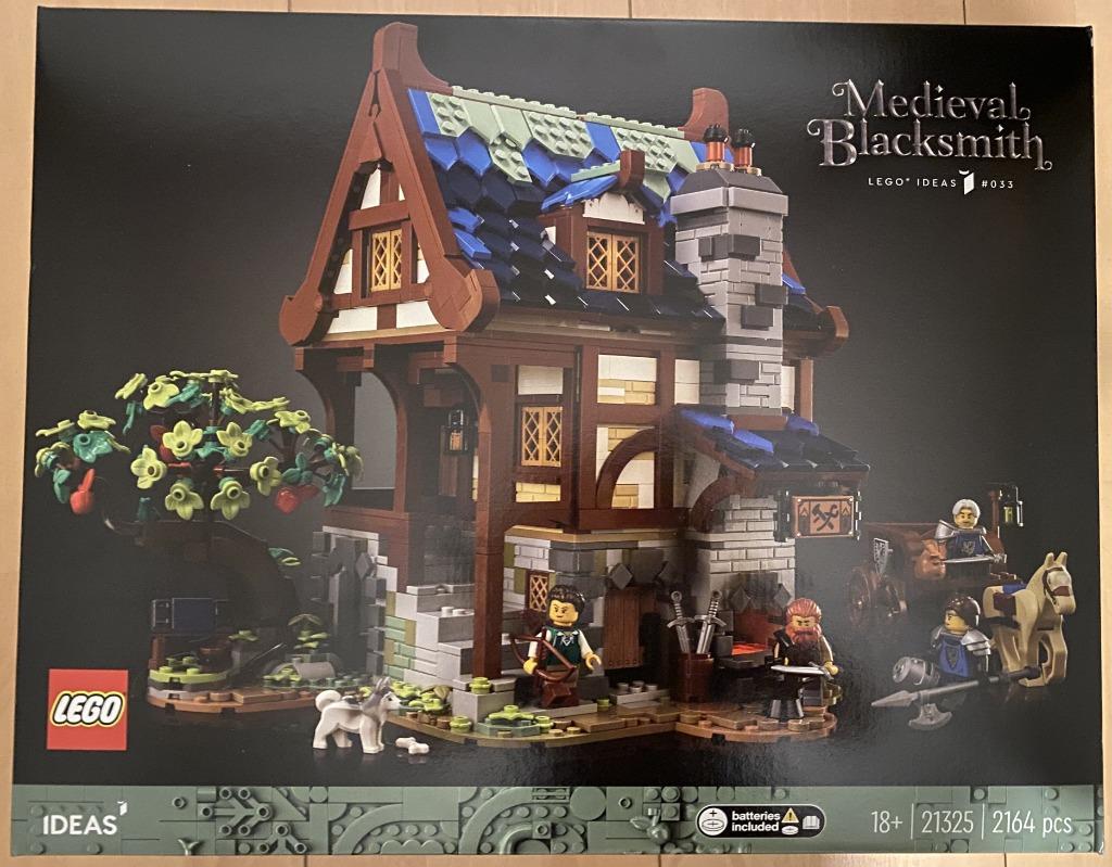 LEGO 21325 Ideas Medieval Blacksmith, Enlèvement ou Envoi, Neuf, Ensemble complet, Lego