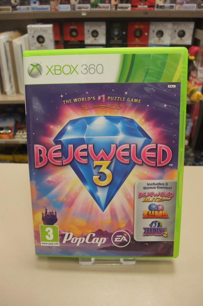 Bejeweld 3 (cib) xbox 360, Games en Spelcomputers, Games | Xbox 360, Gebruikt, Puzzel en Educatief, 1 speler, Vanaf 3 jaar, Ophalen of Verzenden