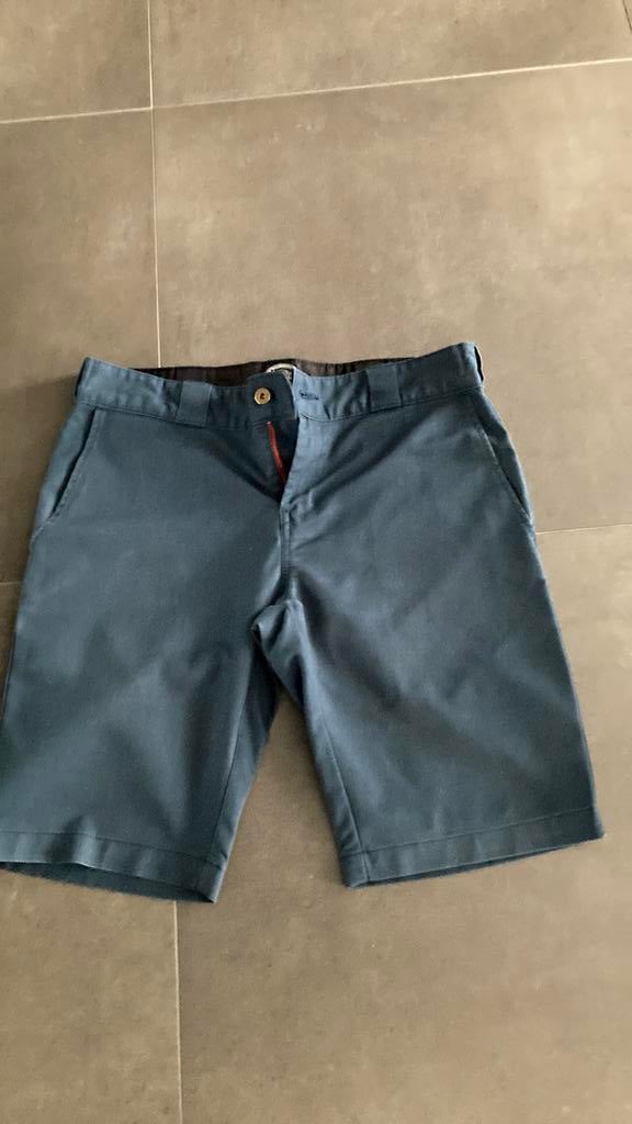 Dickies short blauw W32, Ophalen of Verzenden, Zo goed als nieuw, Blauw
