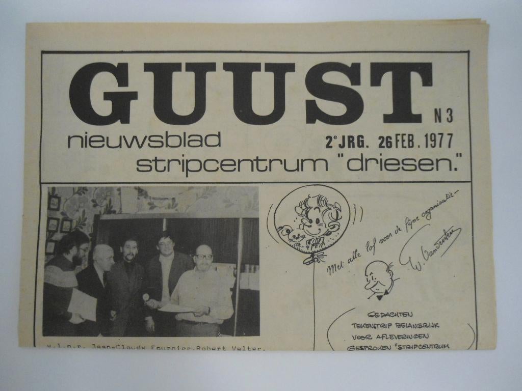 Stripinfokrant  Driesen. Guust nr3 1977., Enlèvement, 1960 à 1980, Journal ou Magazine