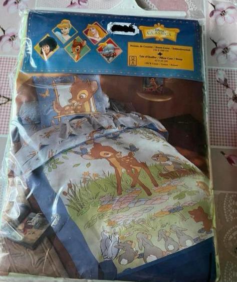 Dekbedovertrek bambi (in verpakking)💤🌙💤😴, Ophalen, Overige kleuren, Jongetje of Meisje, Dekbedovertrek
