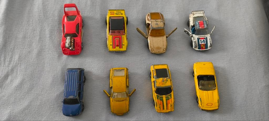 Oude Hotwheels/Matchbox auto's, Ophalen, Gebruikt, Auto
