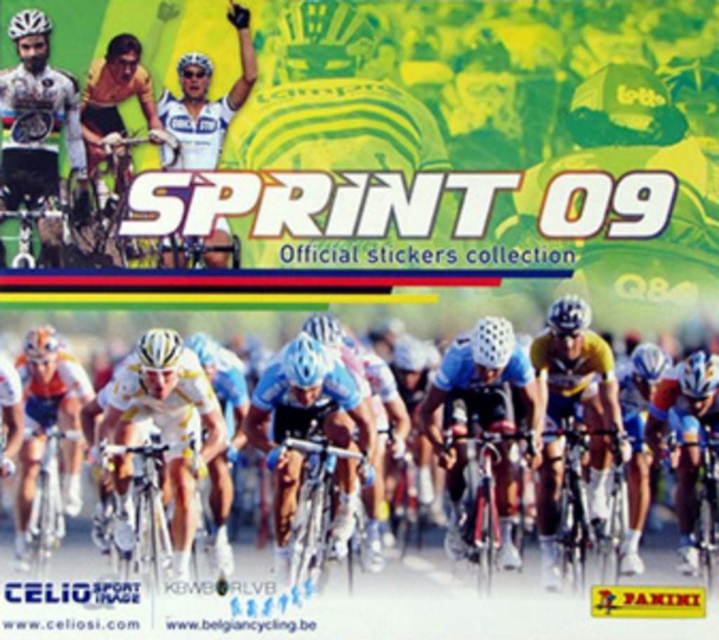Sprint 09 Factory Seal & stickers Panini, Ophalen of Verzenden, Zo goed als nieuw