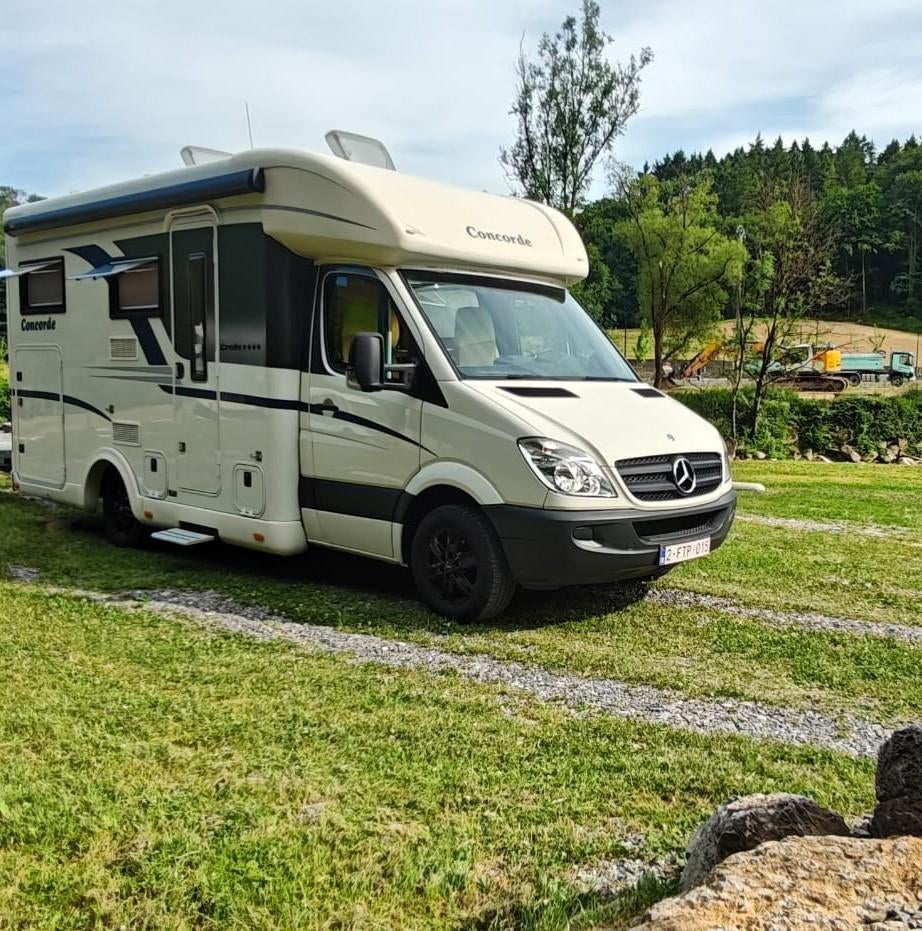 Camping car Concorde Credo, Caravanes & Camping, Camping-cars, Jusqu'à 4, 6 à 7 mètres, Toilette à cassette, Diesel