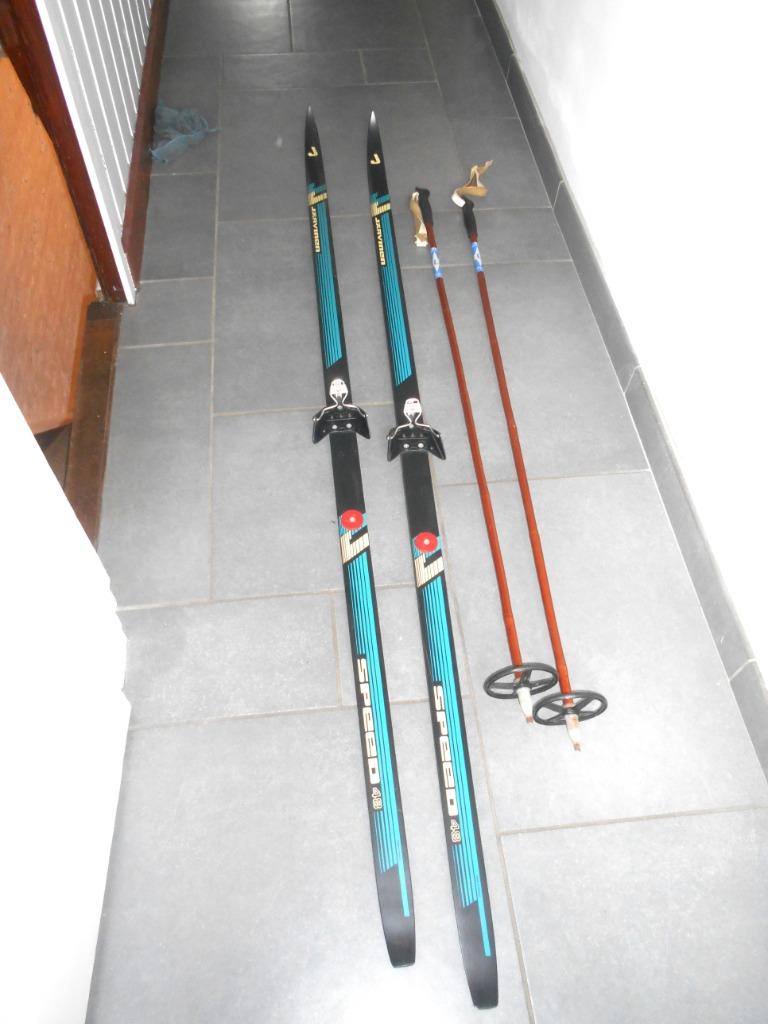 skis de fond Jarvinen avec batons, Autres marques, Skis, Enlèvement, Ski de fond