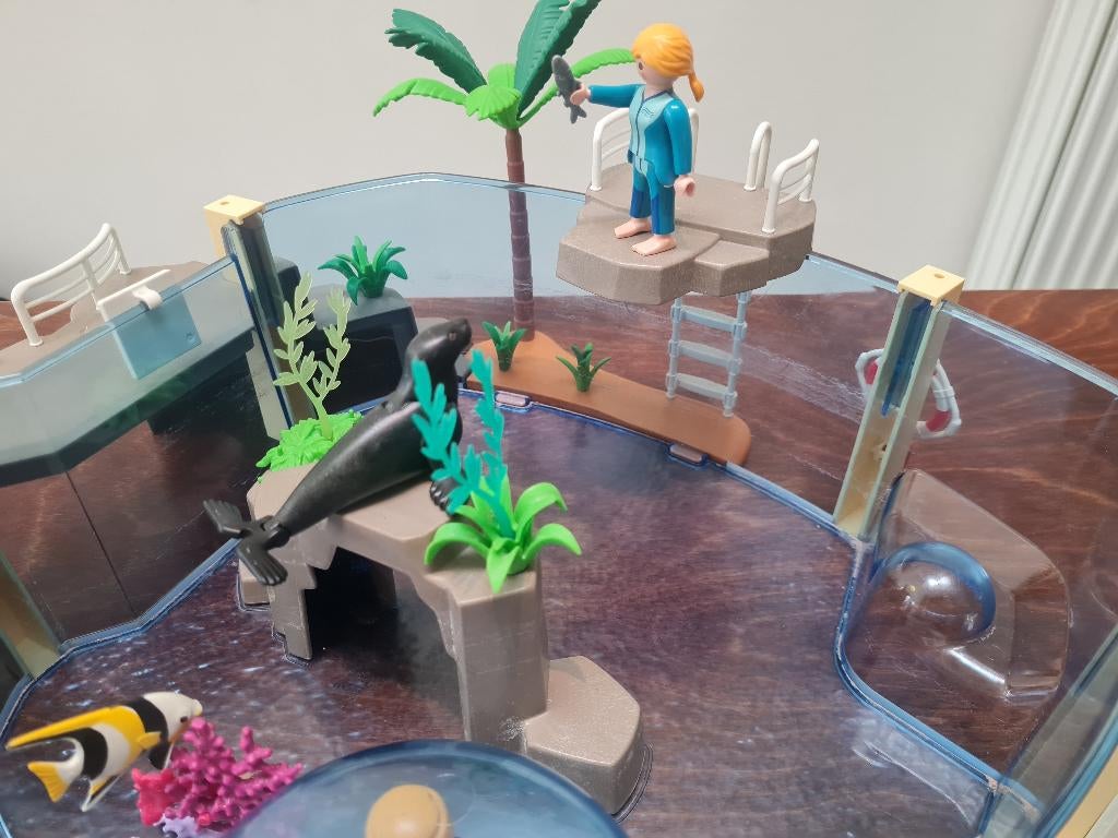 Playmobil aquarium zeeleeuw, Enlèvement ou Envoi, Utilisé, Ensemble complet