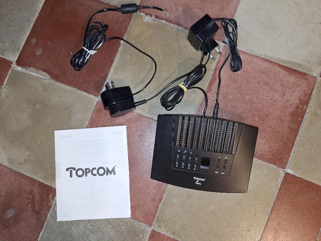 Topcom antwoordapparaat, Télécoms, Enlèvement, Utilisé, À mémoire, Fonction mémo