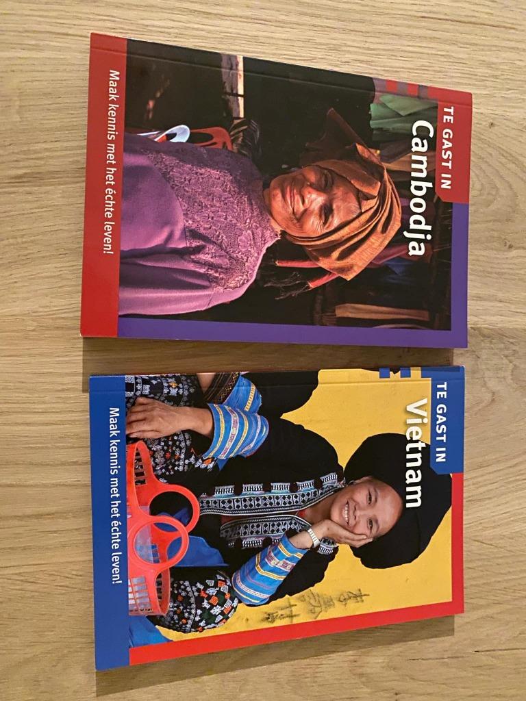 reisgids te gast Cambodja of Vietnam, Boeken, Ophalen, Nieuw