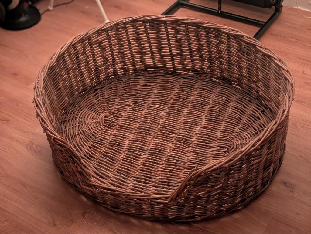 Grote hondenmand riet - surplus collection - 112cm*103cm, Dieren en Toebehoren, Ophalen, Riet