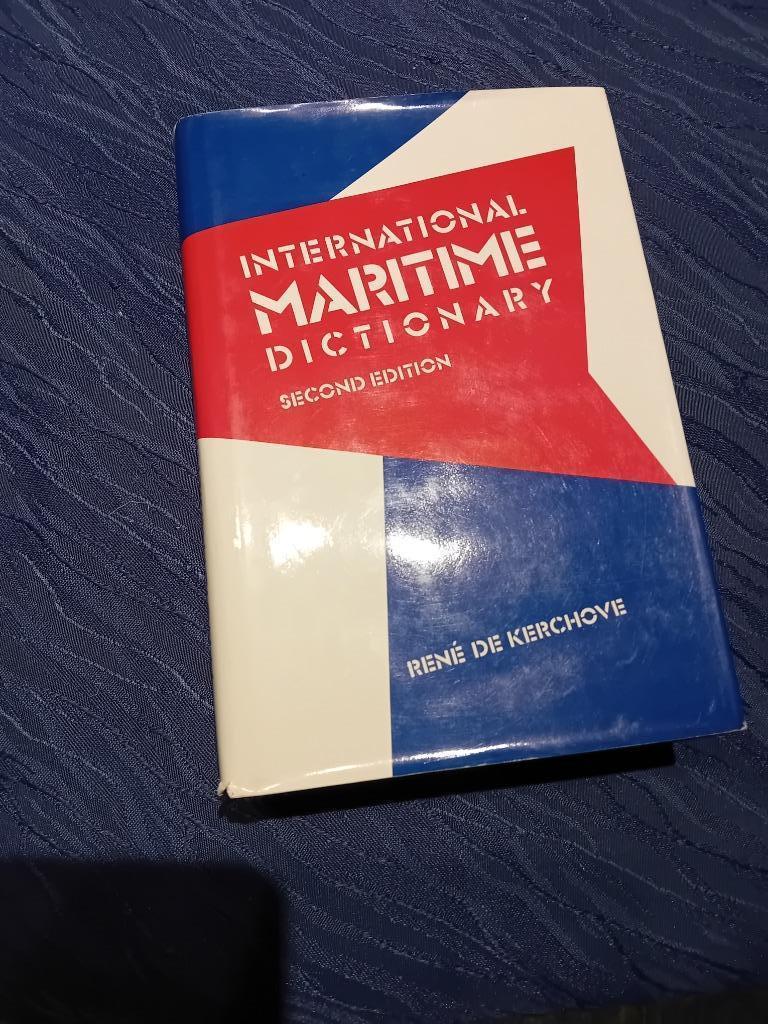 International MARITIME Dictionary, Livres, Technique, Comme neuf, Autres sujets/thèmes, Enlèvement ou Envoi