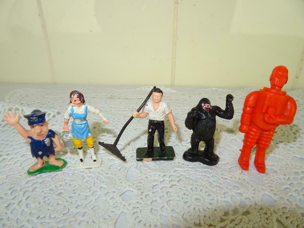 Miniatuur King Kong Flintstones etc Vintage collectables wow, Ophalen of Verzenden, Overige typen