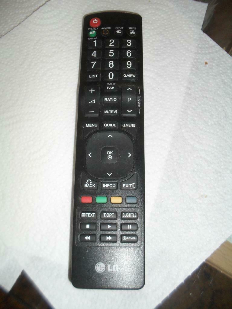 télécommande LCD / plasma Lg AKB72915207, TV, Hi-fi & Vidéo, Télécommandes, Enlèvement, Utilisé, Originale, TV