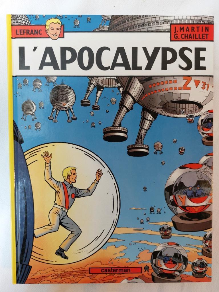 Lefranc T.10 L'apocalypse - Réédition (1990) - Très bon état, Une BD, Enlèvement ou Envoi, Utilisé
