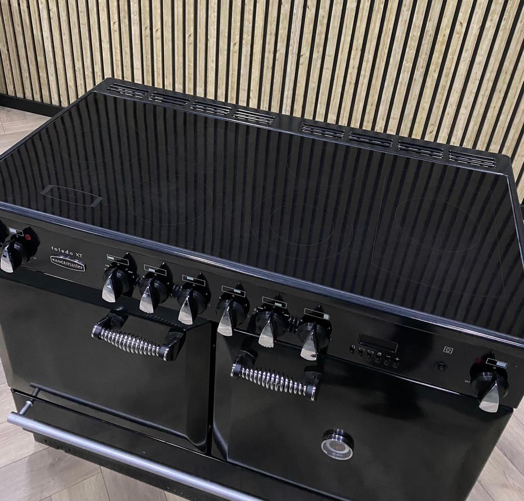 Falcon Rangemaster Zwart Keramisch 110cm, Elektronische apparatuur, Ophalen of Verzenden, Grill, Elektrisch