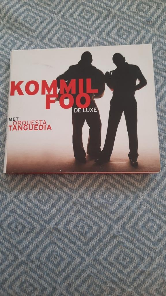 KOMMIL FOO met ORCHESTA TANGUEDIA Deluxe, Cd's en Dvd's, Ophalen of Verzenden, Zo goed als nieuw
