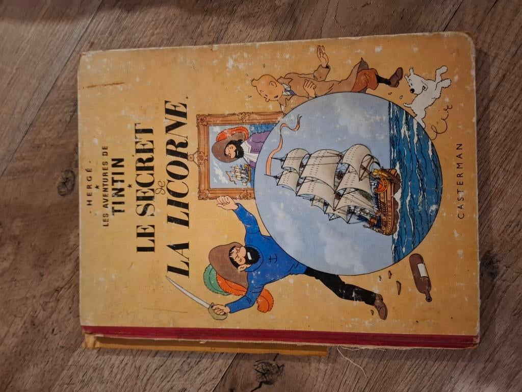 TINTIN : le secret de la licorne 1947, Verzenden, Zo goed als nieuw