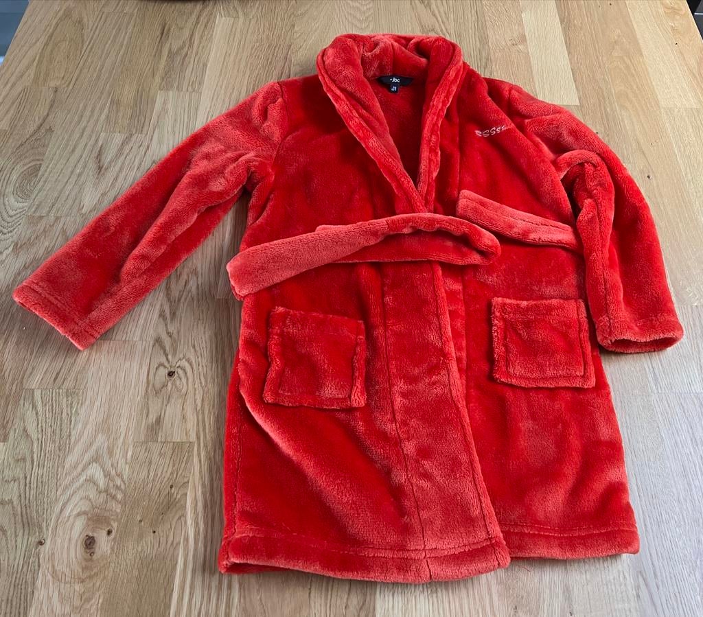 Peignoir pilou-pilou JBC t.98/104, Kinderen en Baby's, Kinderkleding | Maat 98, Zo goed als nieuw, JBC, Jongen of Meisje, Nacht- of Onderkleding