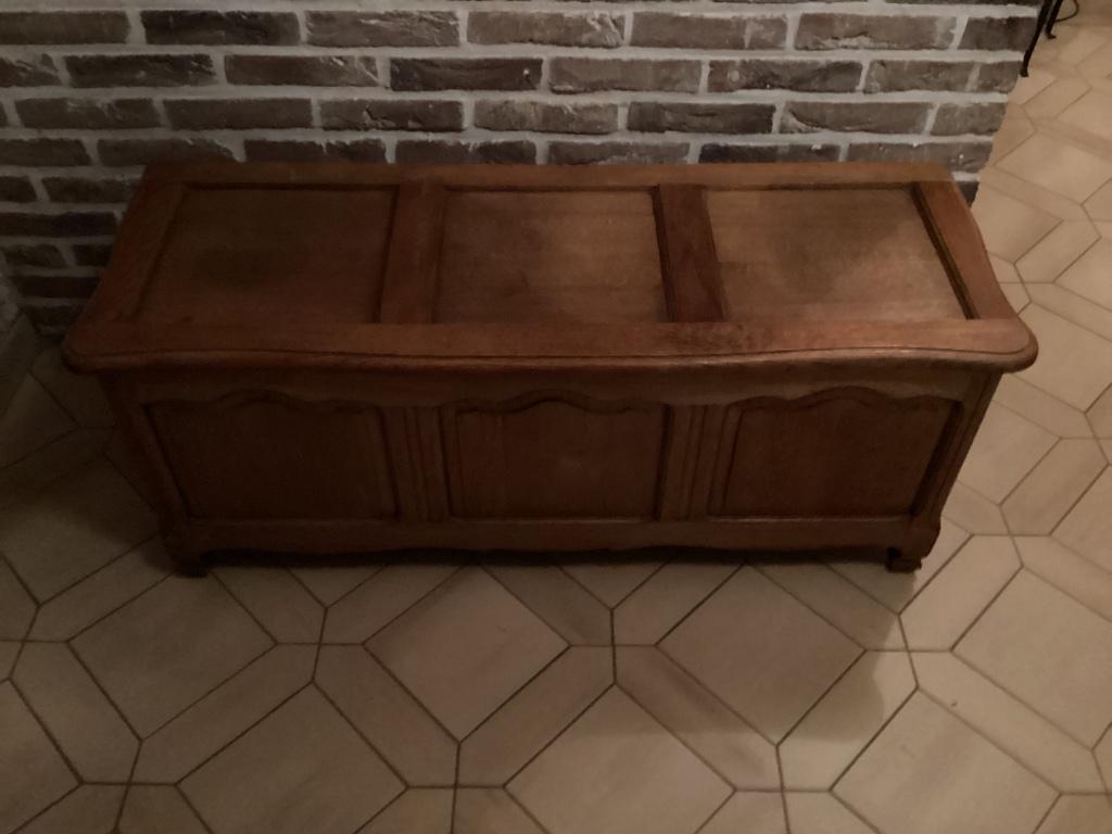 Grote houten meubelkoffer, Antiek en Kunst, Ophalen
