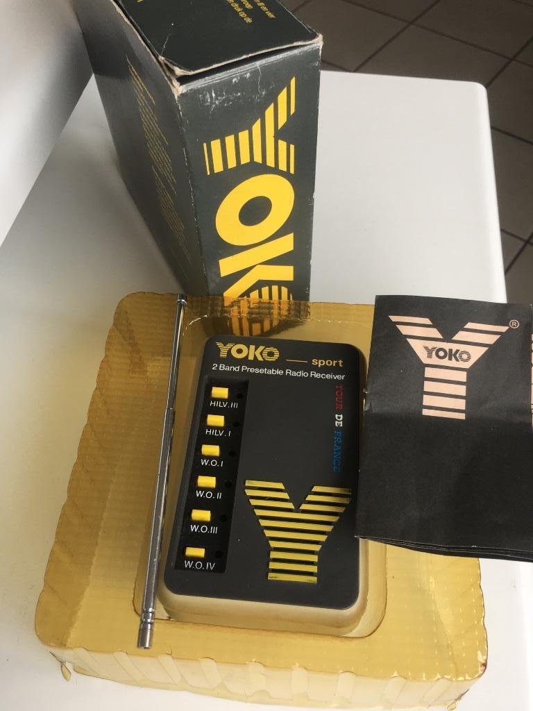 ++++ Yoko Radio Tour de France Collector Jaren 80 +++, Audio, Tv en Foto, Ophalen of Verzenden, Gebruikt, Radio