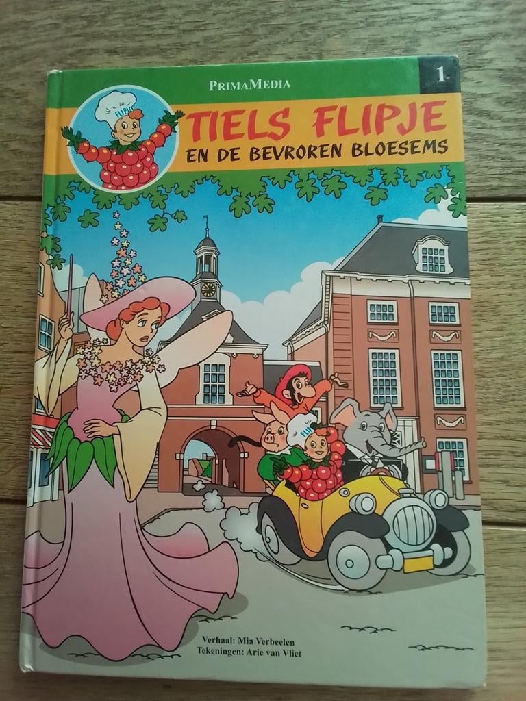 Tiels flipje en de bevroren bloemen hc, Enlèvement ou Envoi, Utilisé