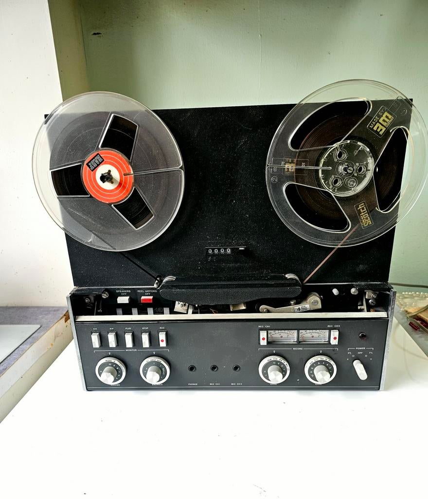 Stereo Revox A77, Enlèvement, Magnétophone, Avec bandes