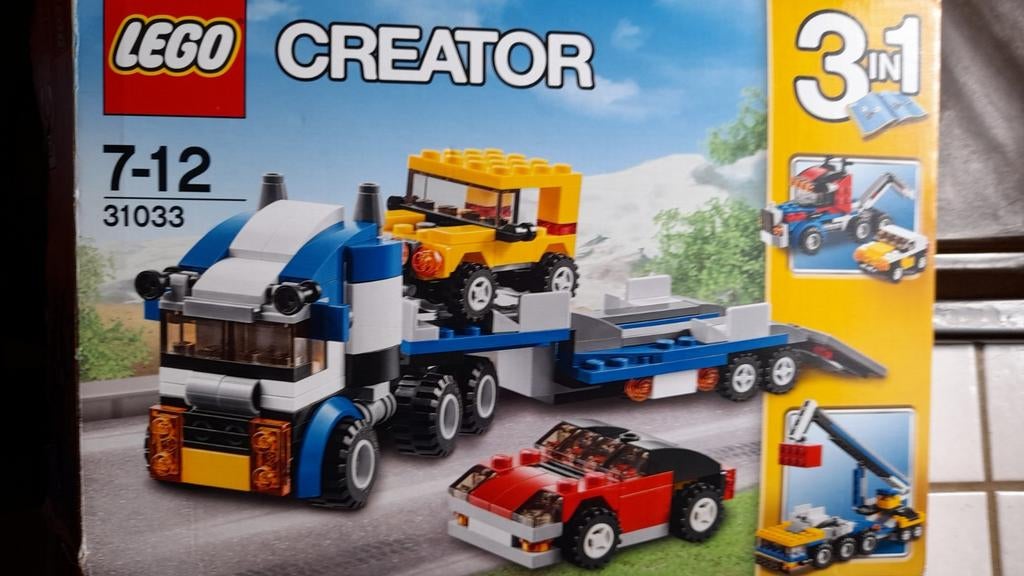Lego, Creator, 31033, camion de transport de voitures, Enlèvement ou Envoi, Comme neuf, Ensemble complet, Lego