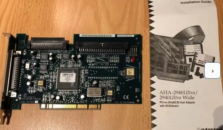 Adaptec AHA-2940UW Ultra Wide Scsi controller (bulk), Ophalen, Intern, SCSI, Nieuw
