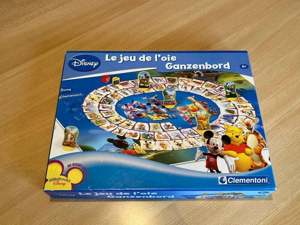 Jeu de l'oie Disney, Hobby & Loisirs créatifs, Trois ou quatre joueurs, Enlèvement ou Envoi, Comme neuf, Clementoni