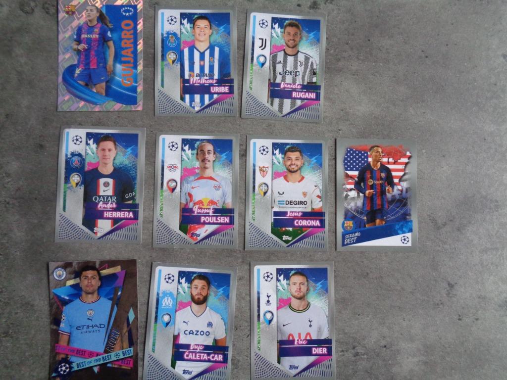PANINI autocollants de football LIGUE DES CHAMPIONS 2022/23, Envoi, Autocollant