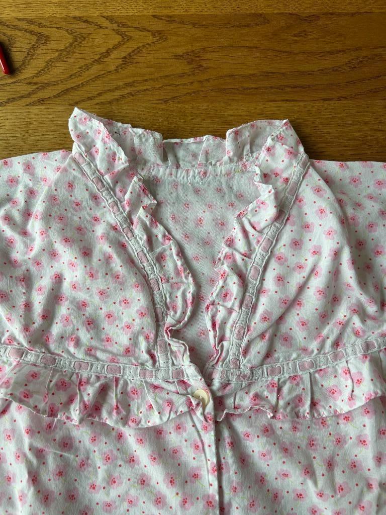 Roze slaapkleed korte mouwen, ANDERE, Ophalen, Gedragen, Maat 38/40 (M)