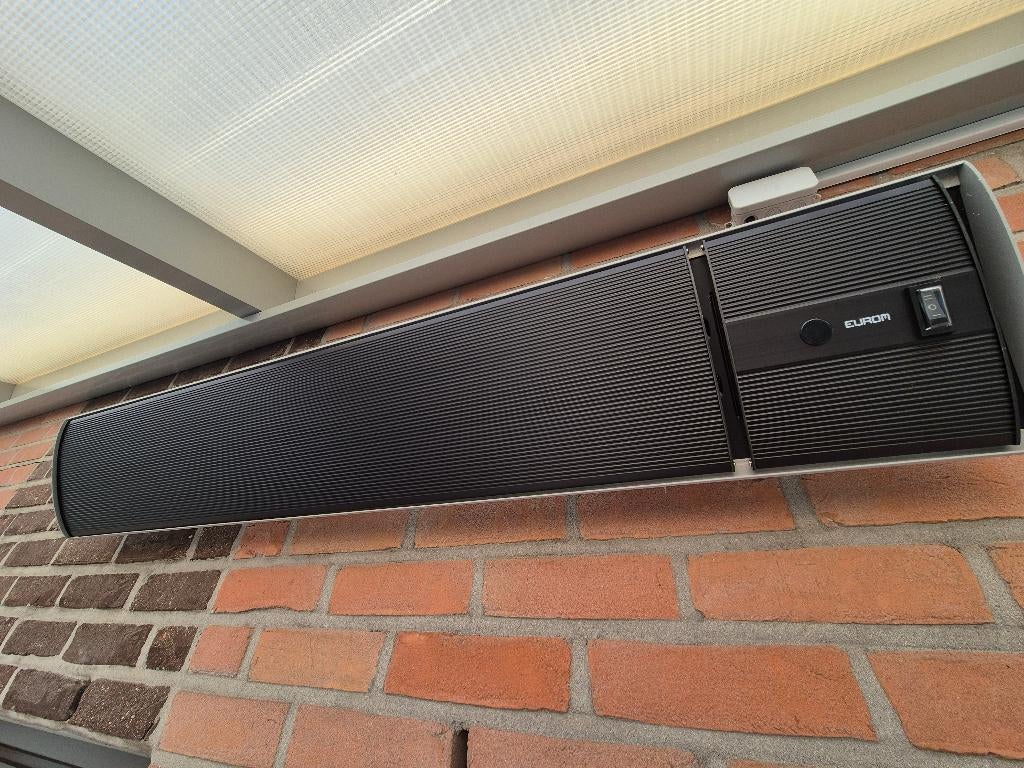 terrasverwarmer, Tuin en Terras, Ophalen, Zo goed als nieuw, Elektrisch, Wand