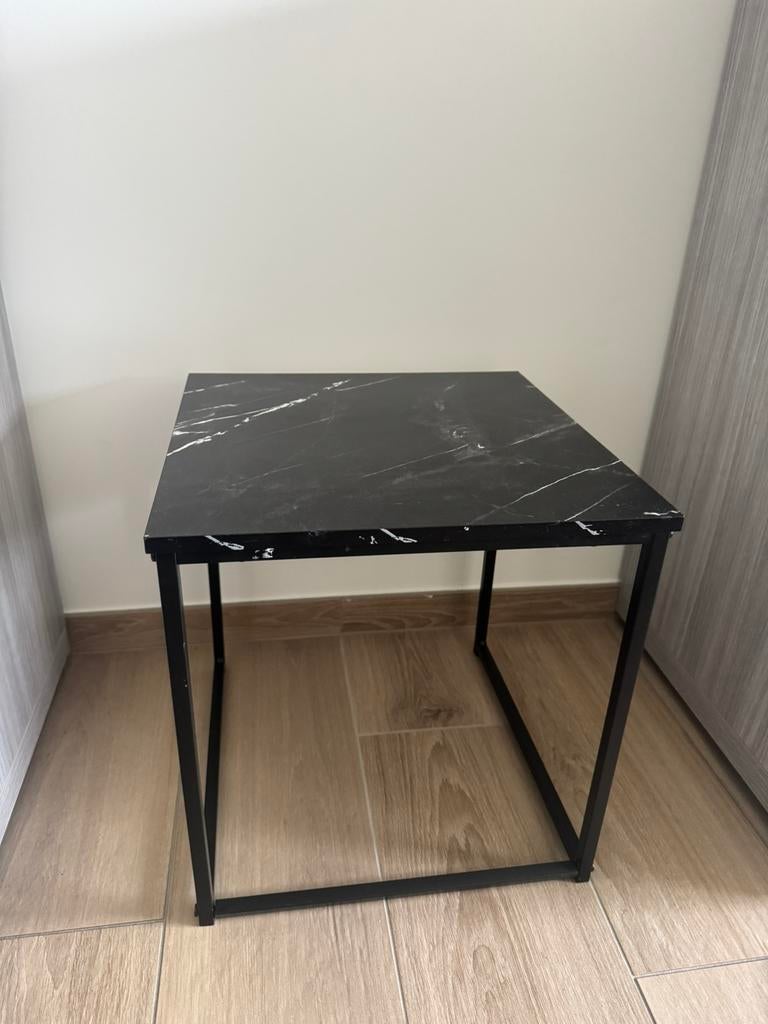 Marmerlook salontafel bijzettafel, Huis en Inrichting, Tafels | Salontafels, Ophalen