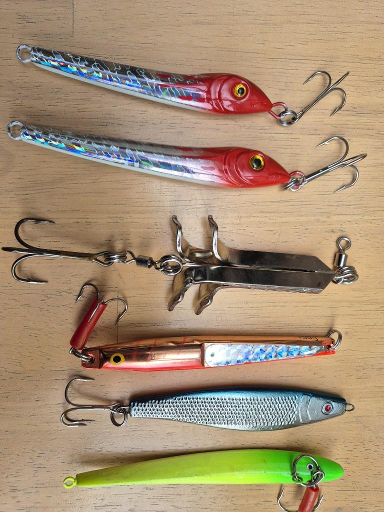 6 pilkers voor zeevissen, Ophalen of Verzenden, Nieuw, Kunstaas