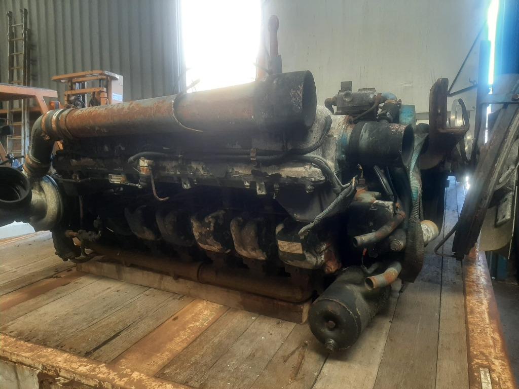 1x MAN 22.361 vrachtwagen motor + eaton bak + assen + bpw, Ophalen, Gebruikt, MAN, Motor en Accessoires