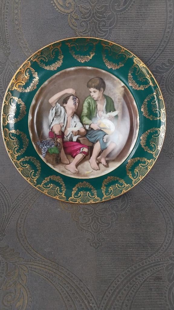 Assiette Bavaria en porcelaine Gloria, Enlèvement ou Envoi