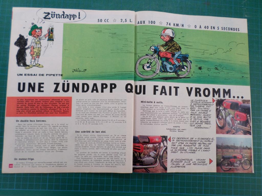 Zündapp 50cc - article illustré - 1968, Verzamelen, Ophalen of Verzenden, Gebruikt, Overige typen