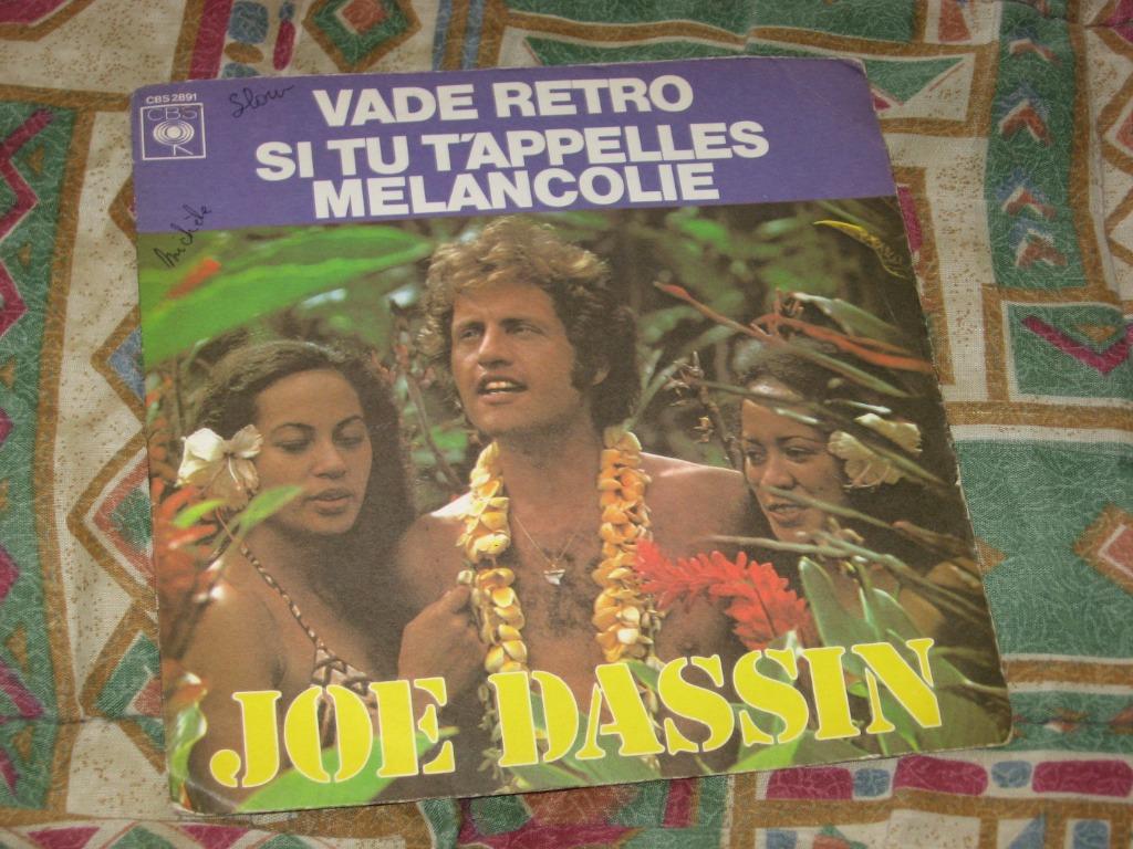 Disque vinyl 45 tours joe dassin, Ophalen of Verzenden, Zo goed als nieuw