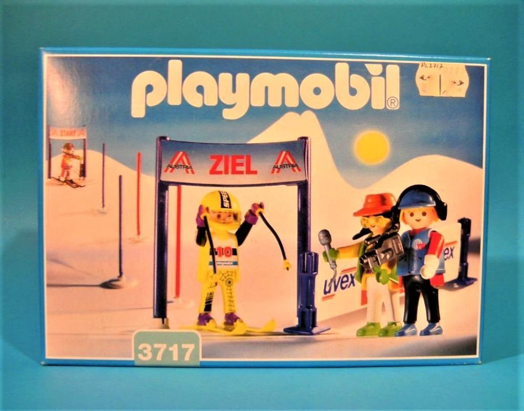 PLAYMOBIL - Skiwedstrijd 3717 - Vintage - Nieuw - 4 Klicky -, Kinderen en Baby's, Speelgoed | Playmobil, Ophalen of Verzenden