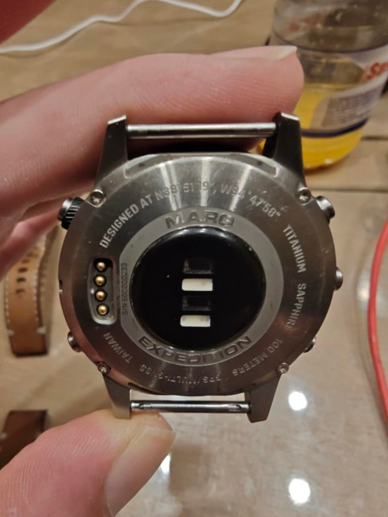 Garmin marq (expedition ), Ophalen