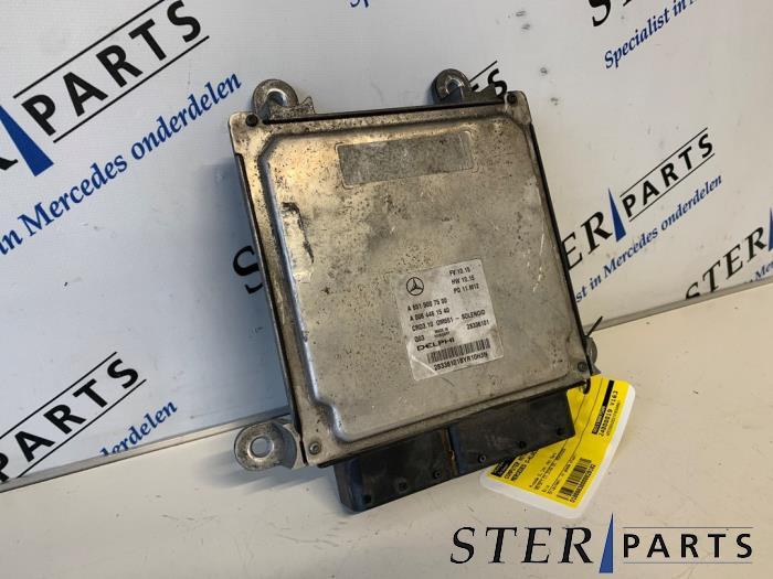 Computer Motormanagement van een Mercedes C-Klasse, Ophalen of Verzenden, 3 maanden garantie, Gebruikt, Mercedes-Benz