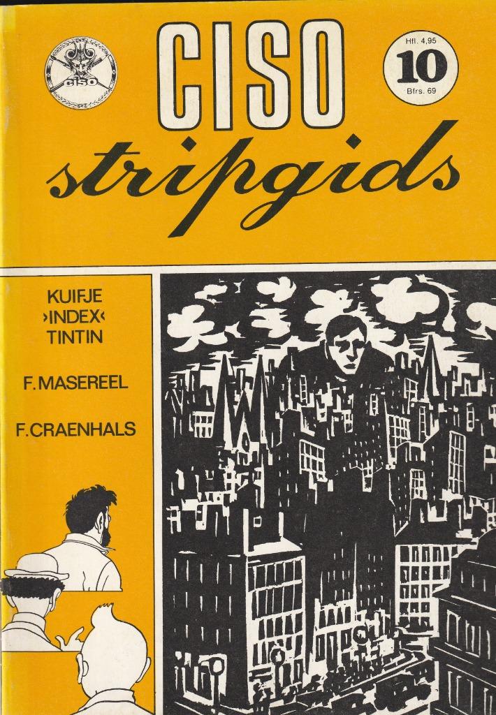 ciso stripgids nr 12 zeer mooie staat ,, Boeken, Stripverhalen, Verzenden, Eén stripboek, Zo goed als nieuw, Hergé