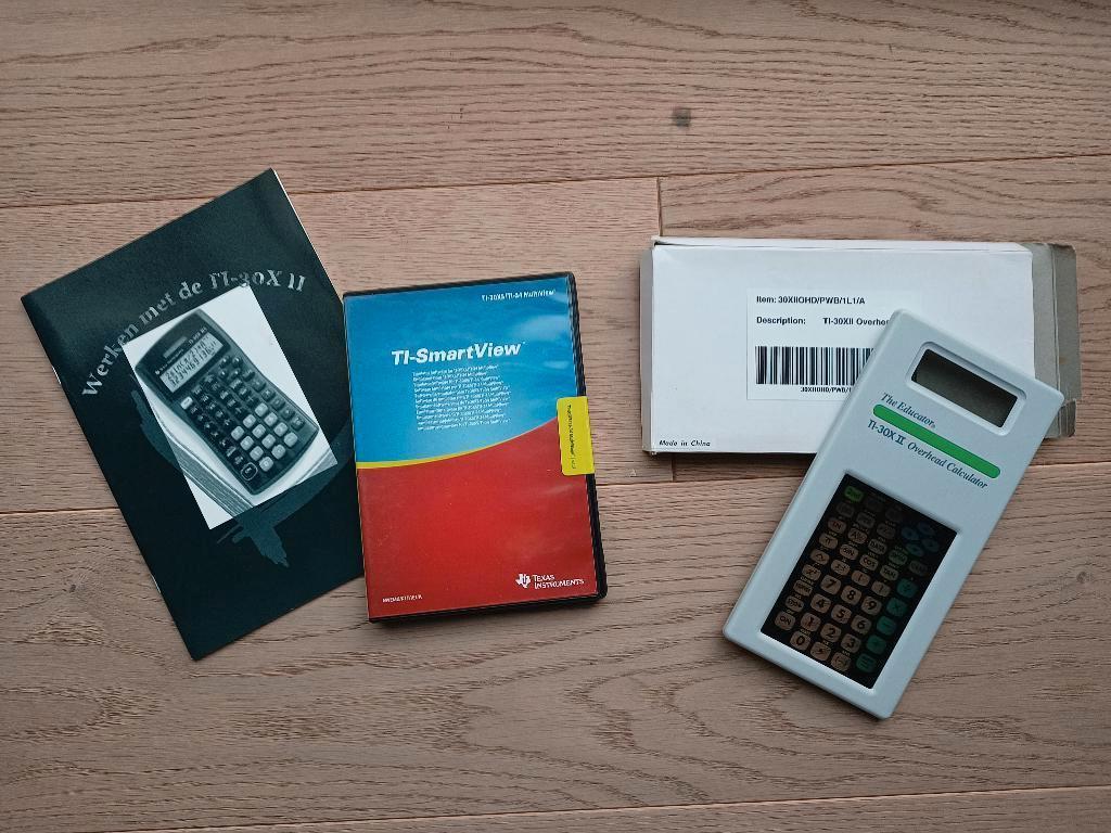 rekenmachine TI-30XII Overhead Calculator, Diversen, Rekenmachines, Zo goed als nieuw, Grafische rekenmachine, Ophalen